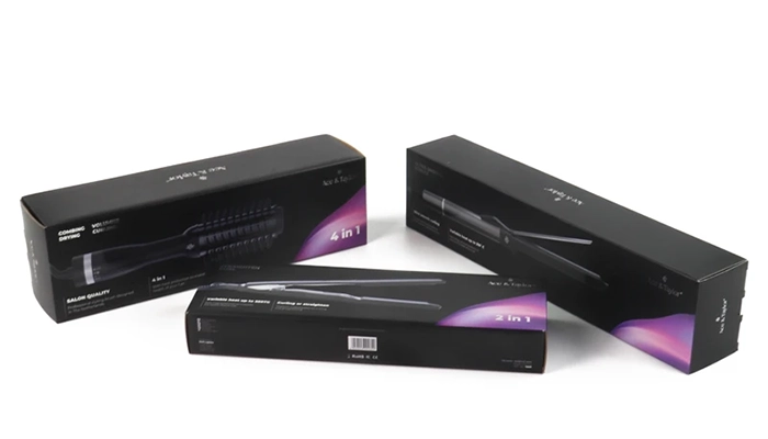 hair straightener box