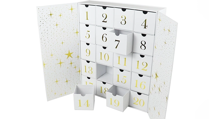 double door calendar box