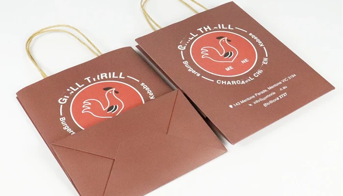 custom kraft paper bags