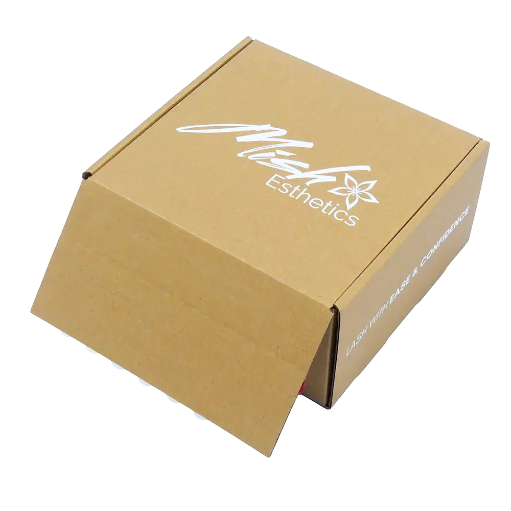 custom paper box with tear strip