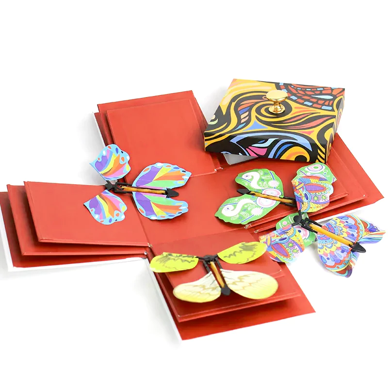 Custom Exploding Butterfly Box