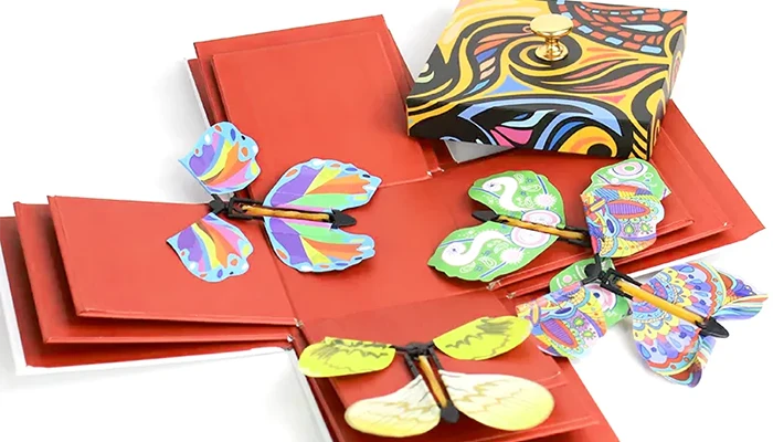 Custom Exploding Butterfly Box