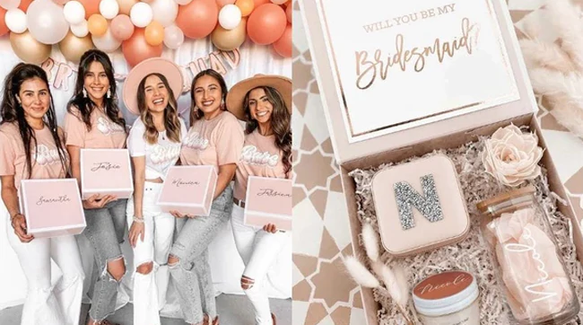 Bridesmaid gift box