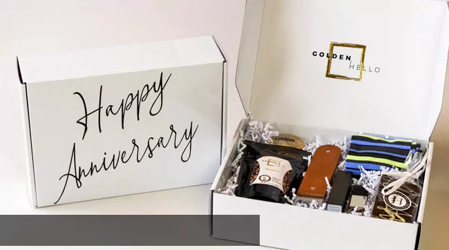 Anniversary gift box