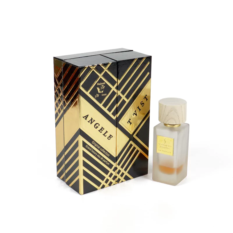High-end Packaging Box Customized Creative Double Door Design Perfume Gift Box