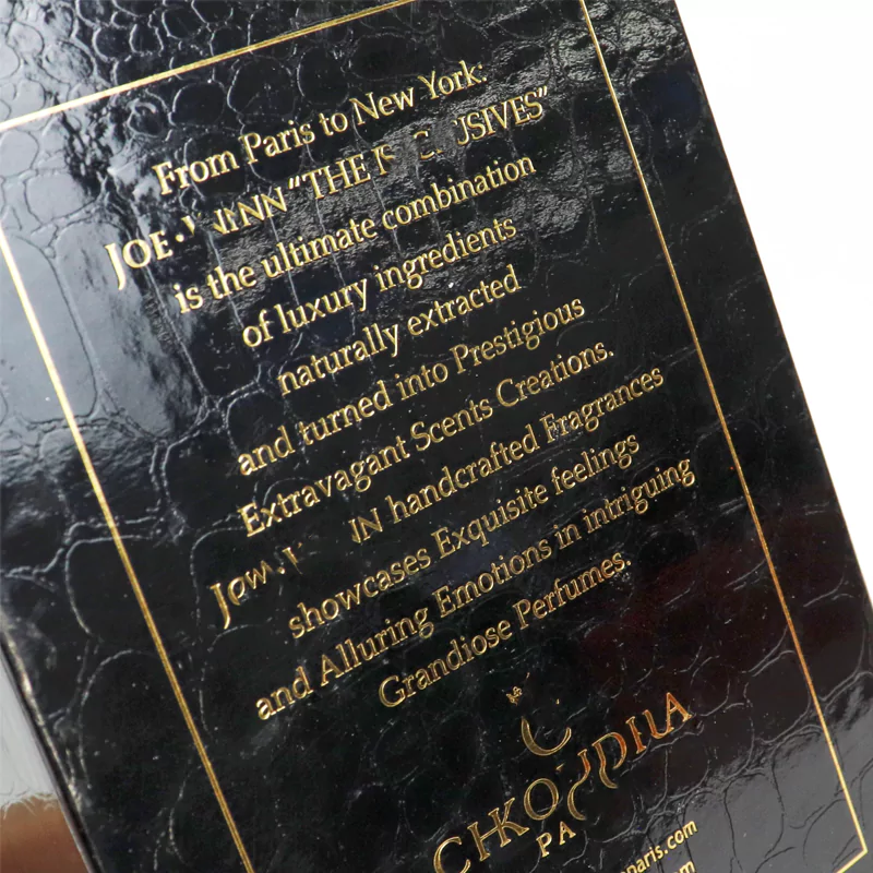 Double Door Perfume Packaging Box