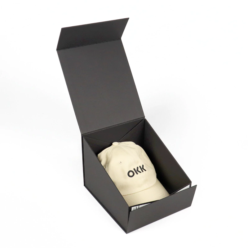 Foldable Trapezoidal Cap Hat Clothing Packaging Box Crown Win Manufacturer