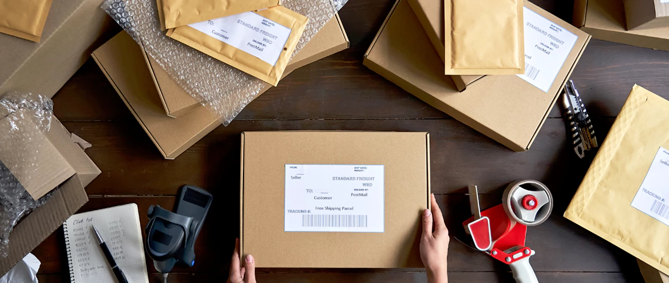 stock packaging box