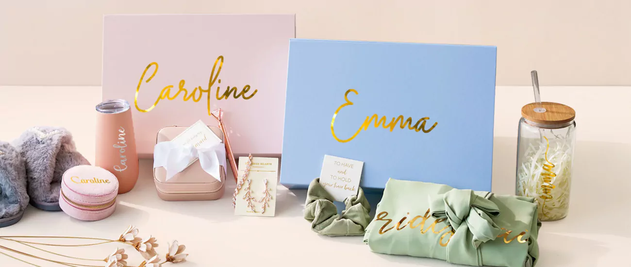 Bridesmaid gift box