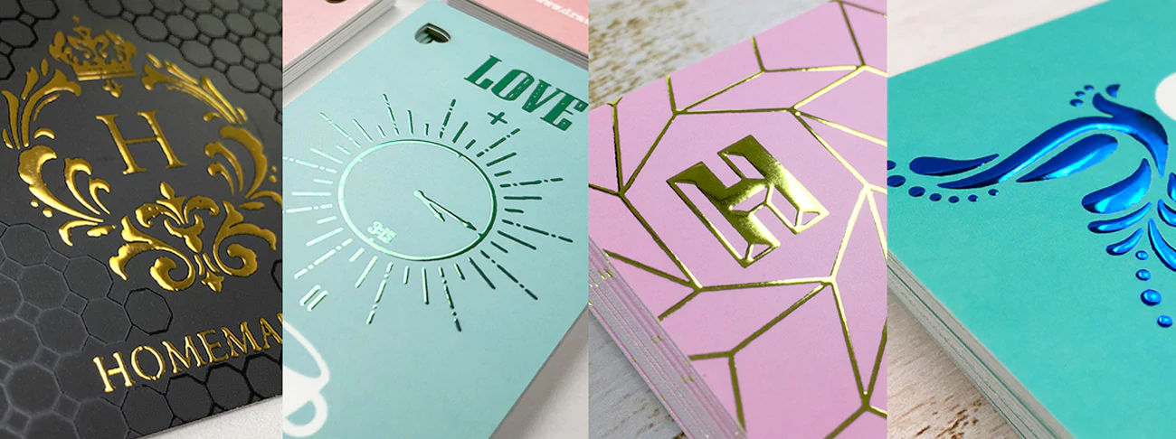 3D hot stamping logo gift box