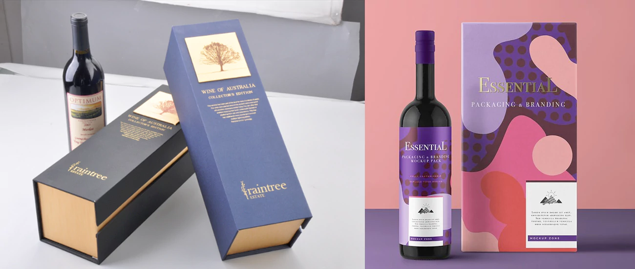 custom wine packaging box