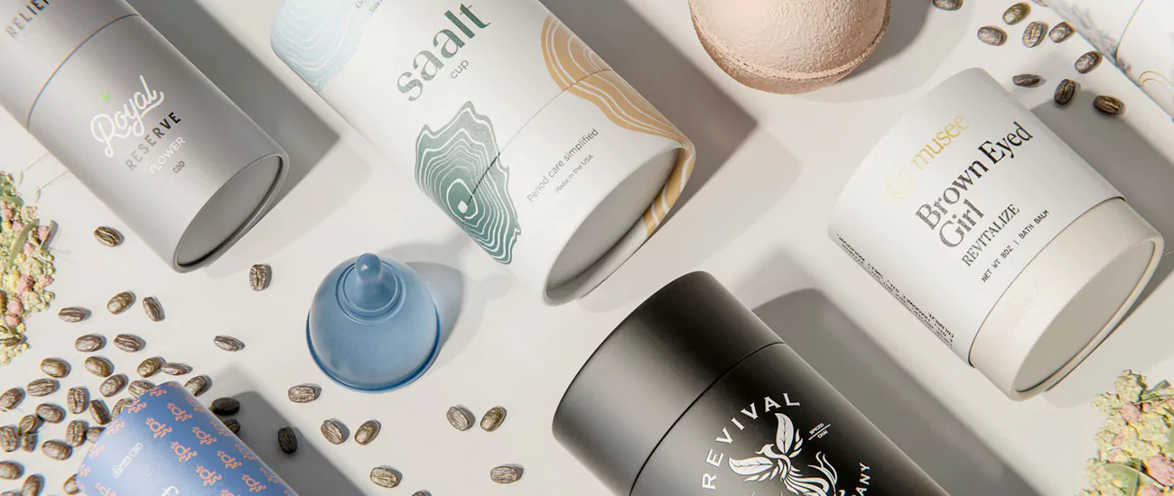 round paper tube packaging box