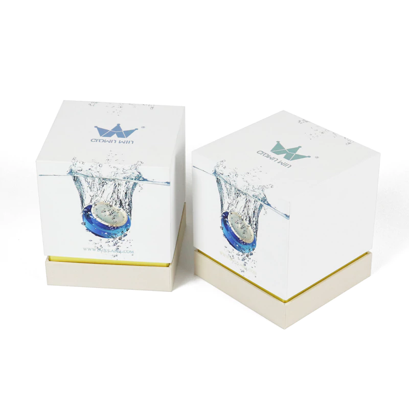 Personalized Custom Candle Jar Packaging Gift Box Empty Rigid Paper Scented Candle Box with Insert