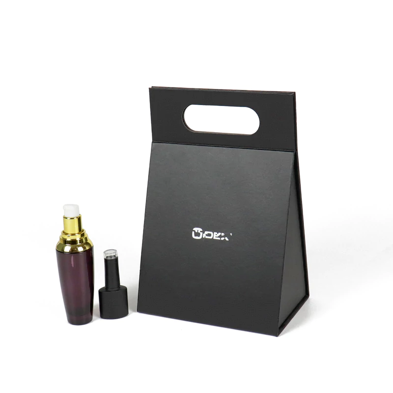 Triangle magnetic cosmetis packaging box