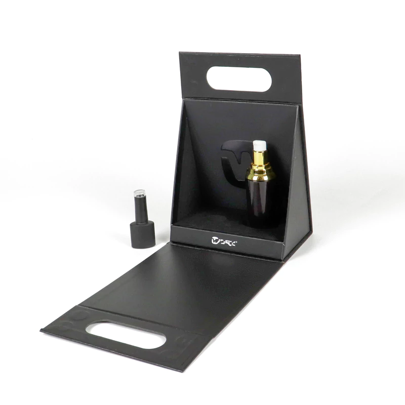 Triangle magnetic cosmetis packaging box