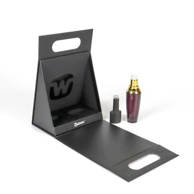 Triangle magnetic cosmetis packaging box