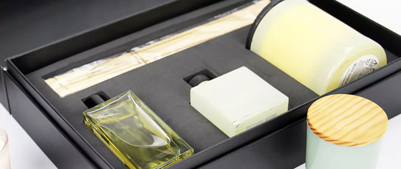 custom packaging box with EVA insert