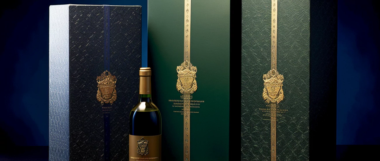 Custom wine packaging box