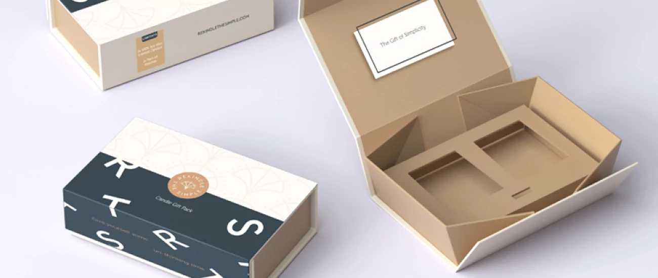 Custom magnetic paper box