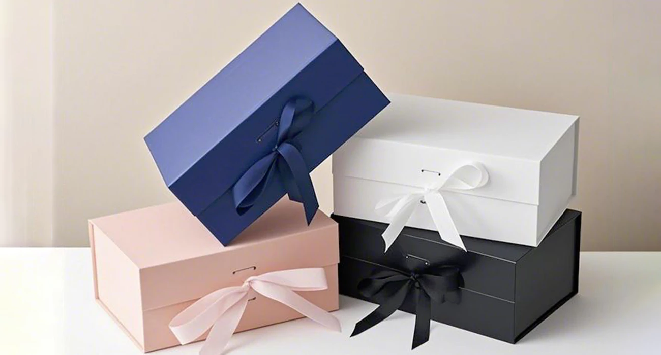 magnetic gift paper box