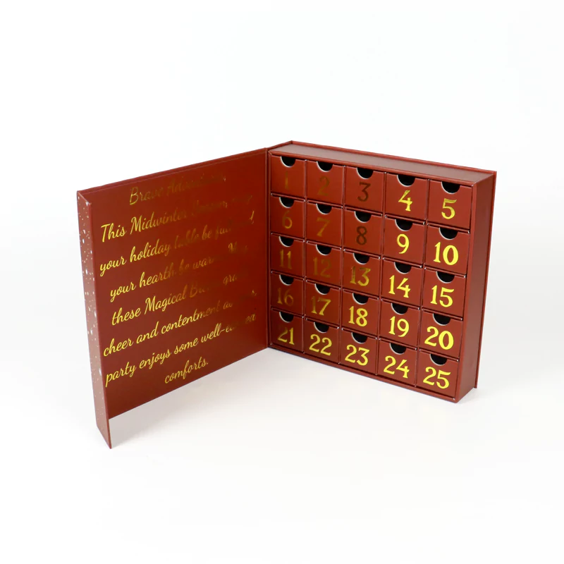 Christmas Calendar Gift box