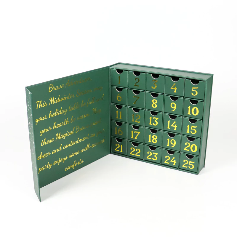 Christmas Calendar Gift box