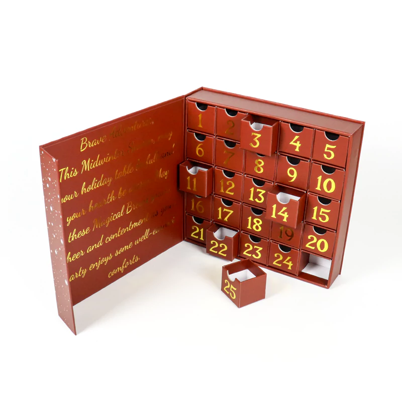 Christmas Calendar Gift box