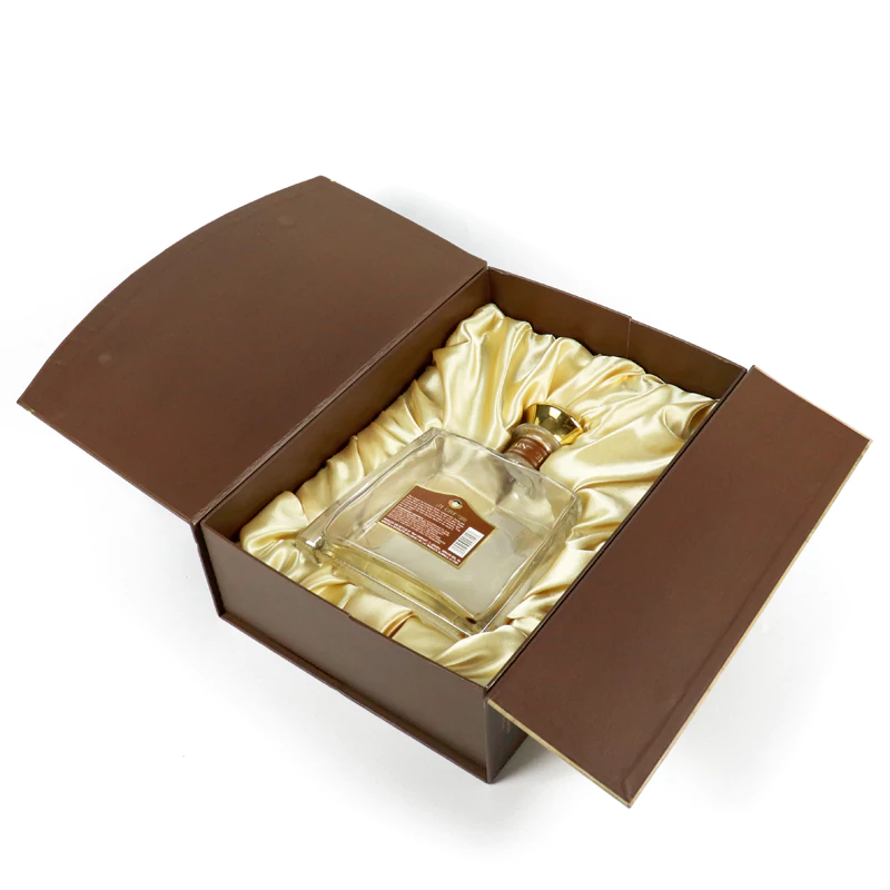 double door wine packaging box