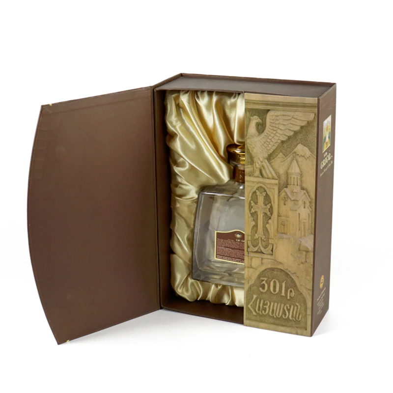 double door wine packaging box