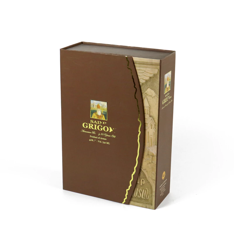 double door wine packaging box