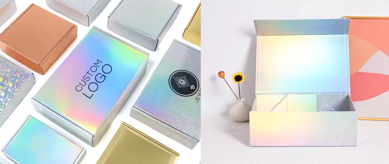 custom holographic Packaging box