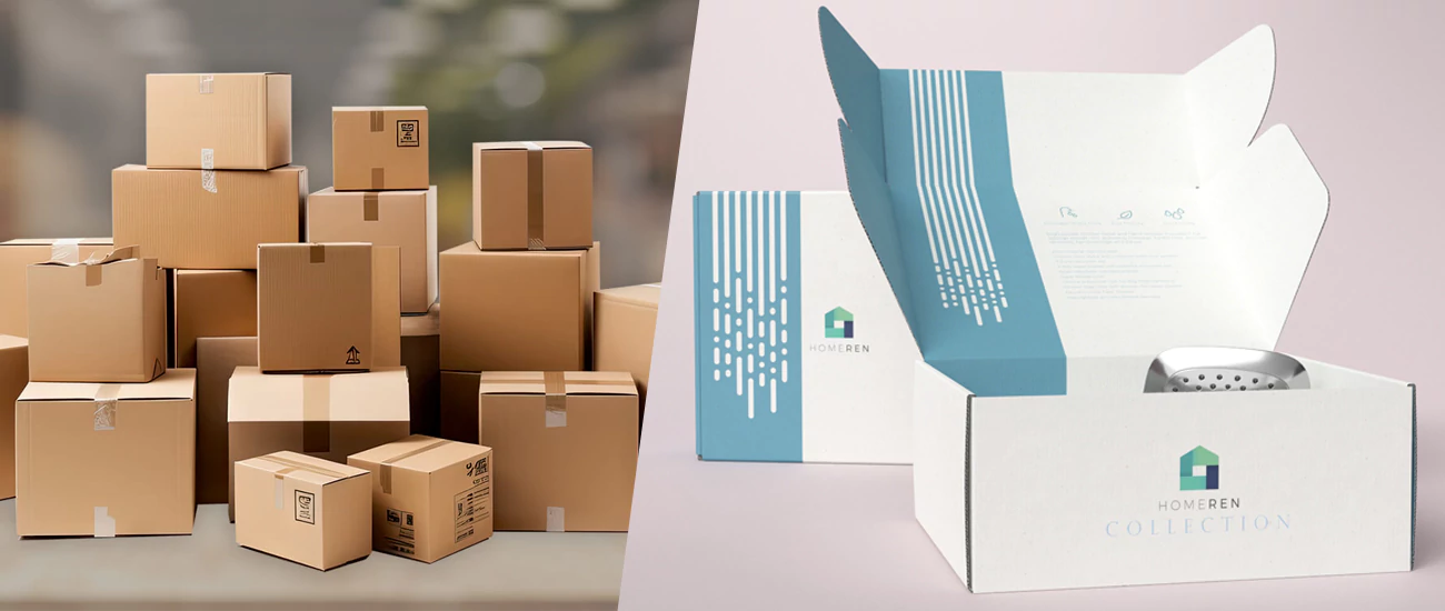 custom shipping box
