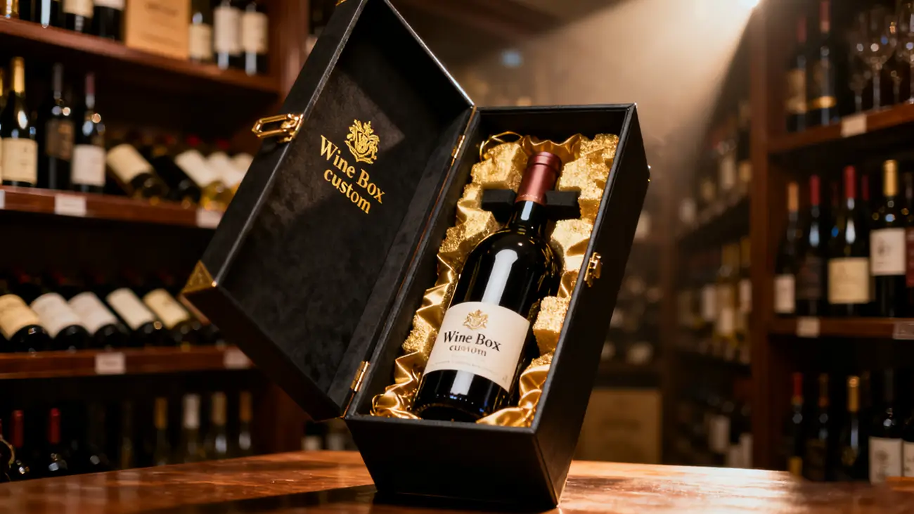 Magnetic Closure Wine Boxes