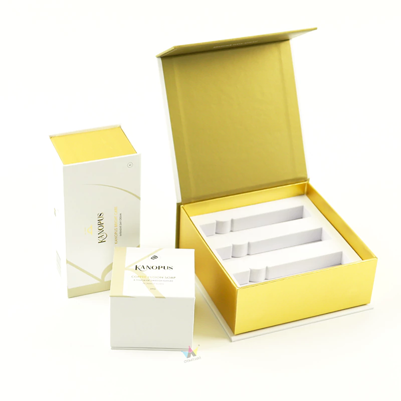 skin care products packaging box