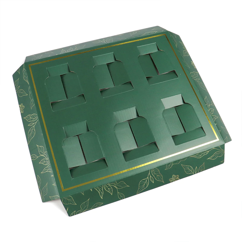 custom magnet packaging box with ribbon handle