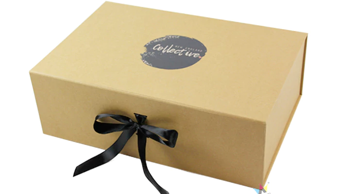 Custom Kraft paper foldable box packaging