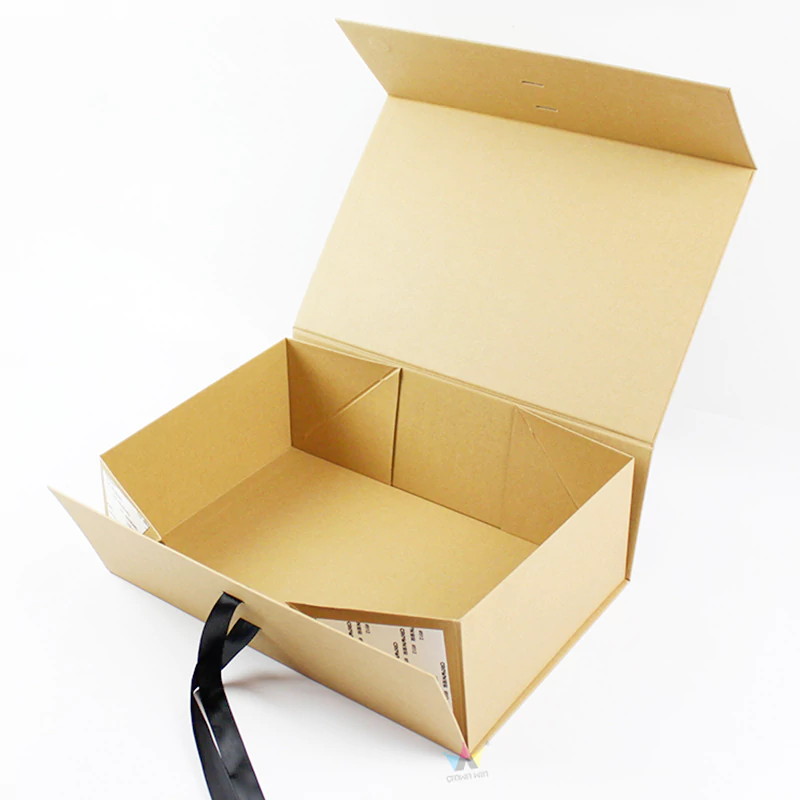 Kraft paper folding box2