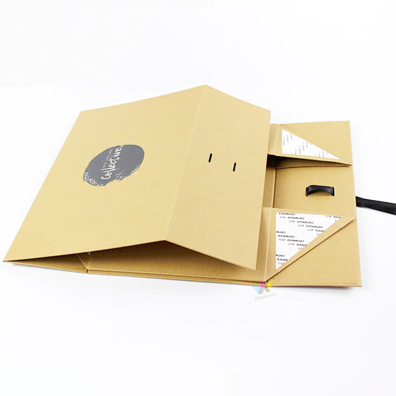 Kraft paper folding box5