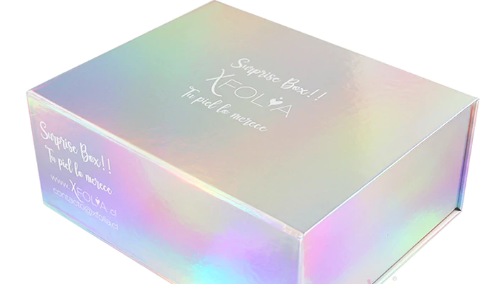 Custom Holographic magnetic packaging box custom logo