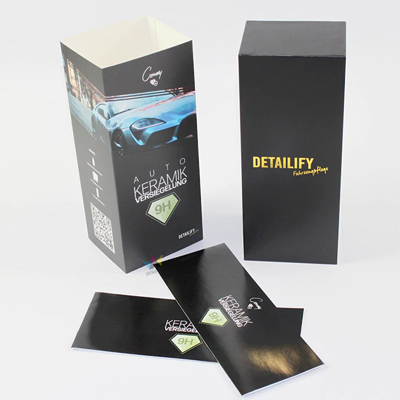 Auto ceramic coated packaging box