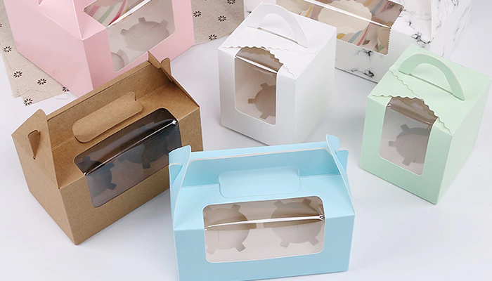 Custom Cup Cake Packaging Boxes
