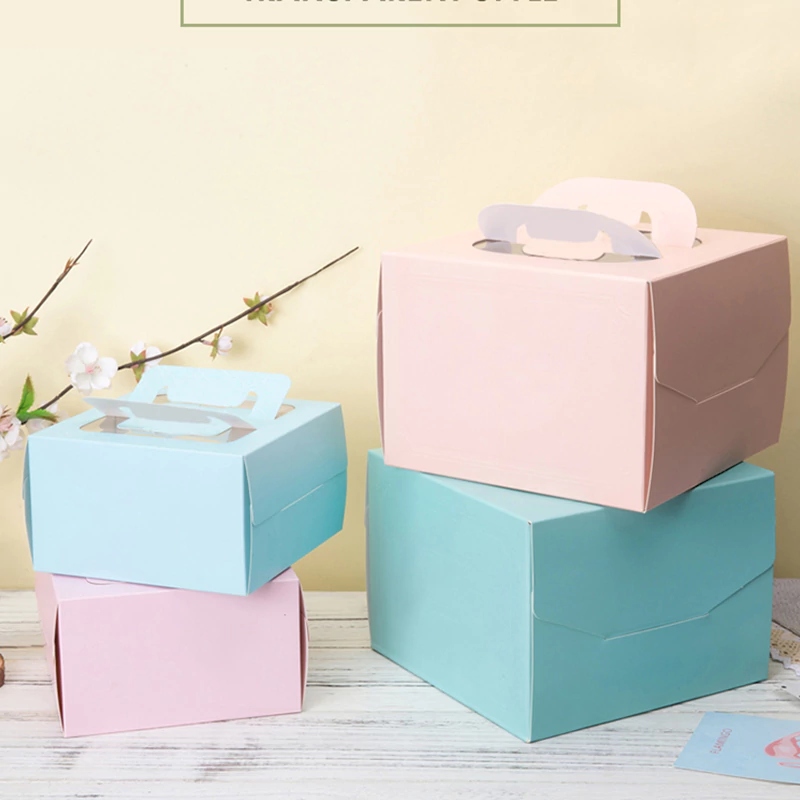 custom cup cake packaging box