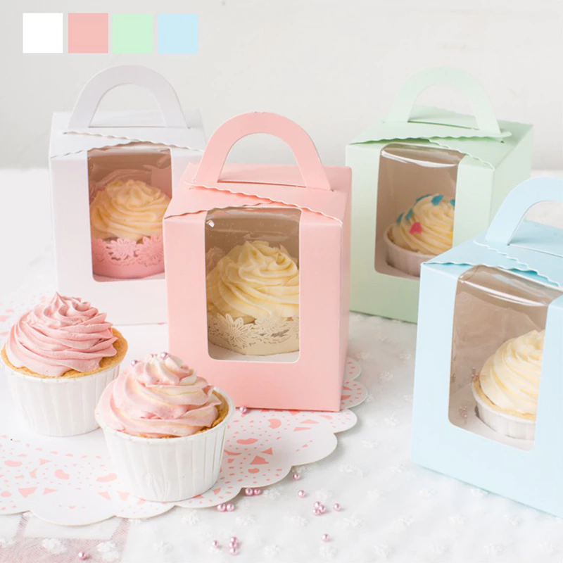 custom cup cake packaging box