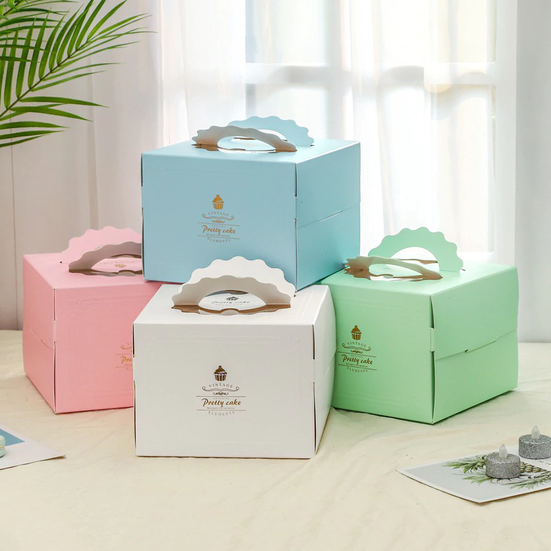 custom cup cake packaging box
