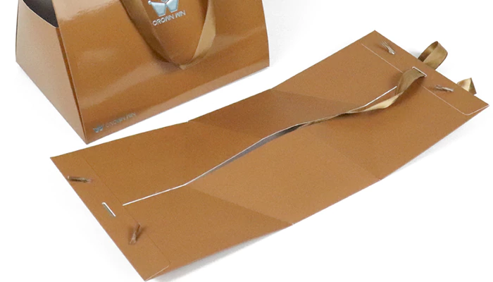 custom folding gift bag