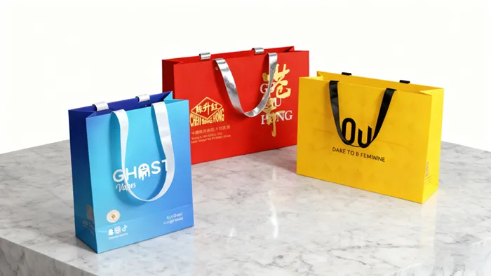 Factory mass customization of holiday gift bags: Crown Win enhances your brand gift experience with high-quality paper packaging