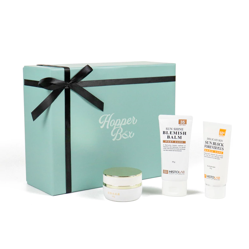 Custom made cardboard cosmetic valentines gift box packaging manufacturer