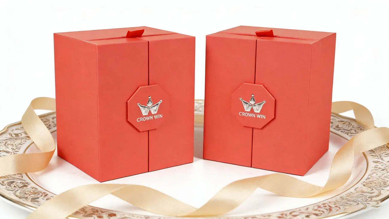 Double door perfume box