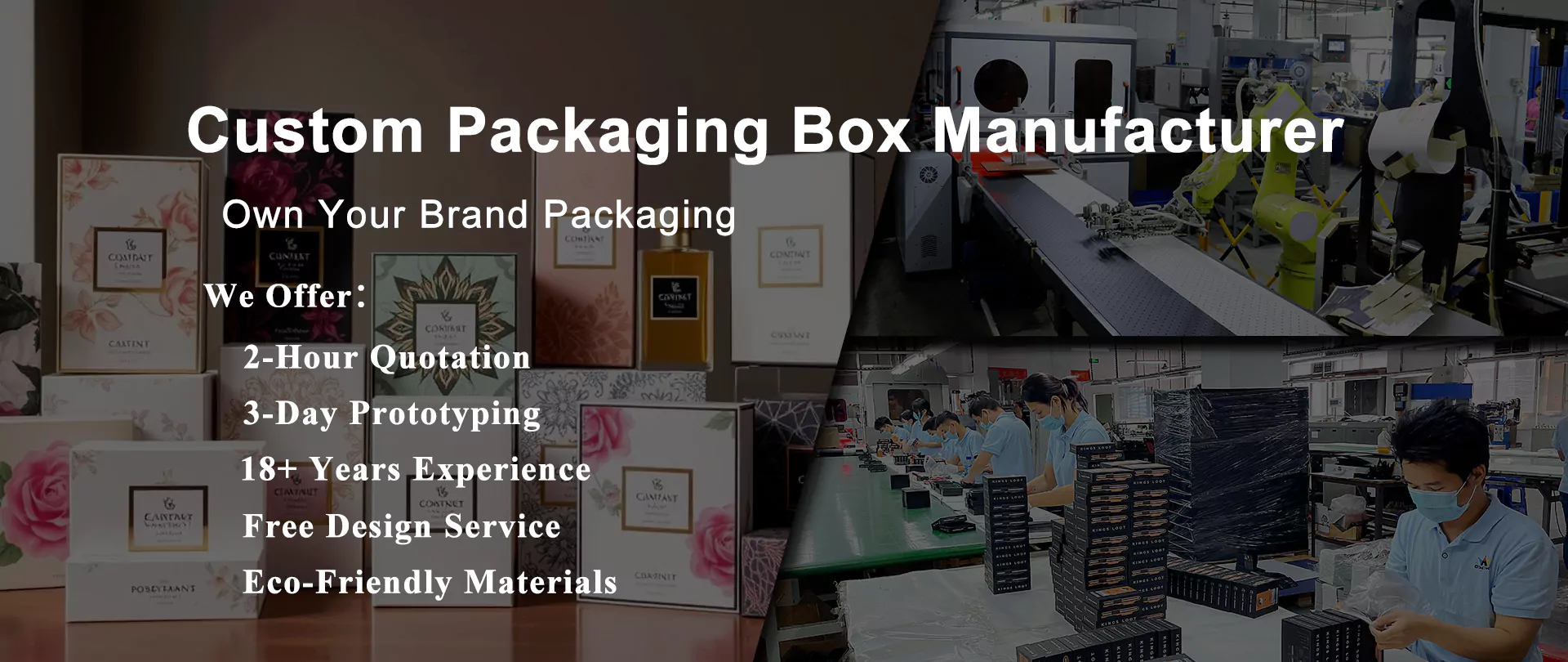 Gift Box Manufacturer | Customized Packaging Box Manufacturer | Packaging Box Supplier in China | Crown Win Packaging Manufacturer