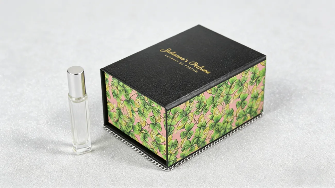 Cosmetics and perfume packaging box